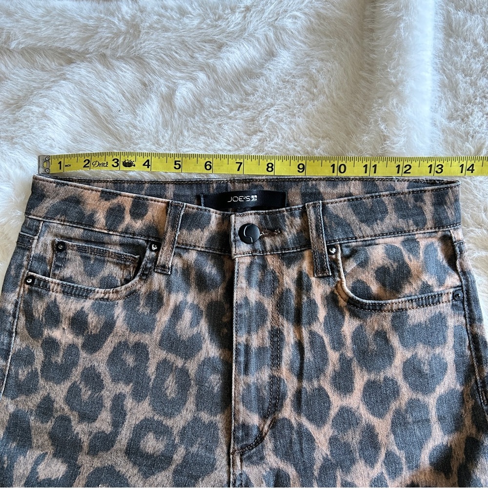 Joe’s Jeans, The Charlie, Leopard Print, Size 26 - Picture 6 of 11